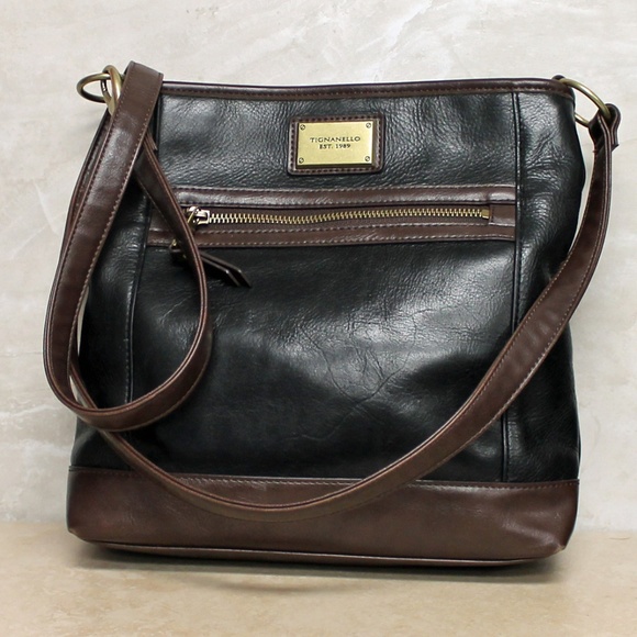 Tignanello Bags Tignanello Leather Crossbody Purse Dm096 Poshmark